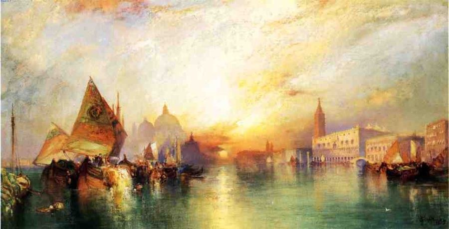 Thomas Moran The Gate of Venice